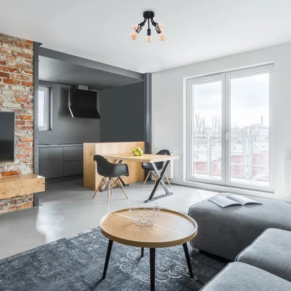 Rabalux 6809 - Csillár ALMUS 5xE27/60W/230V