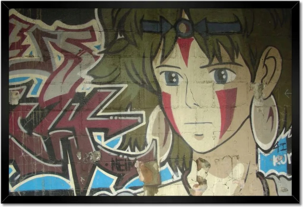 Poszterek keretben 60x40 Graffiti Falfestmény WallArt