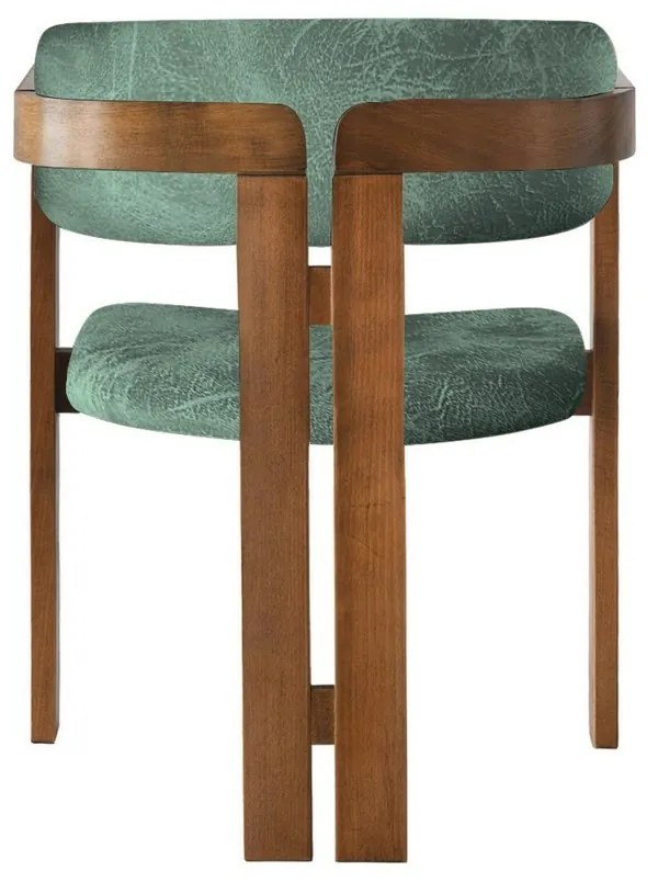 Étkező szék CO Green and Walnut