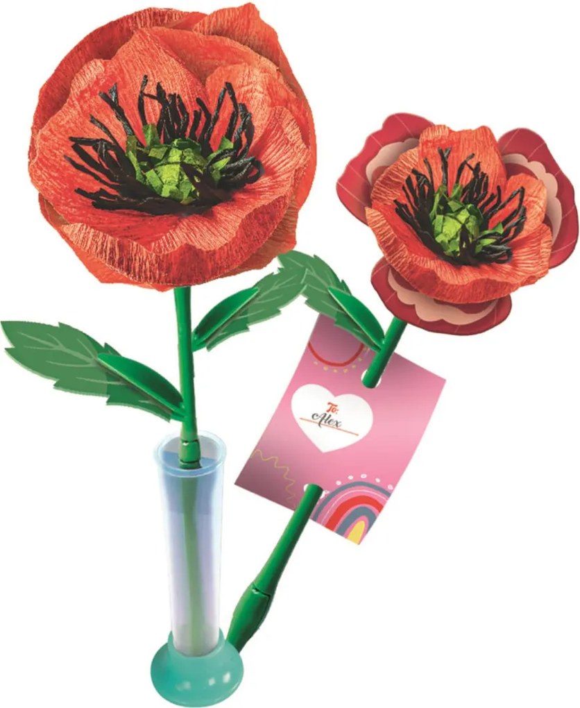 Virágkészítő szett Poppy 2 db-os Clementoni