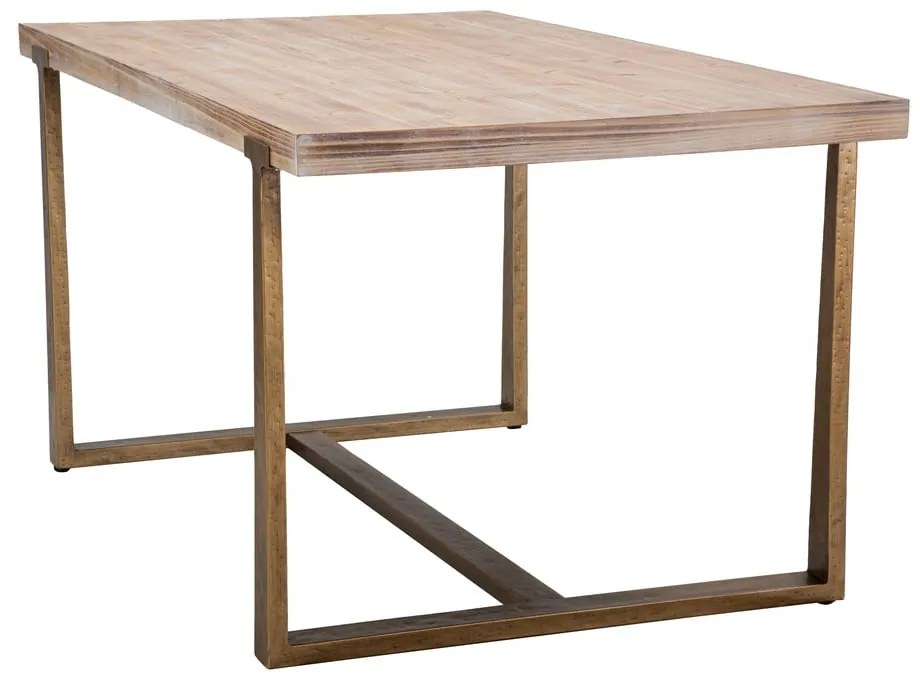 Natúr színű étkezőasztal 150x90 cm Ankara – Mauro Ferretti