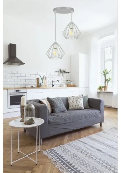 Csillár zsinóron CEED 2xE27/60W/230V