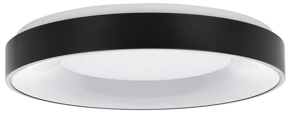 Eglo 75661 - LED Dimmelhető mennyezeti lámpa JUTIO 4xLED/8,1W/230V fekete + távirányító