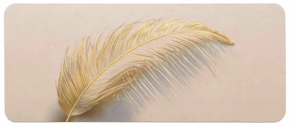 Világosbarna fürdőszobai kilépő 50x120 cm Angelica – douceur d'intérieur