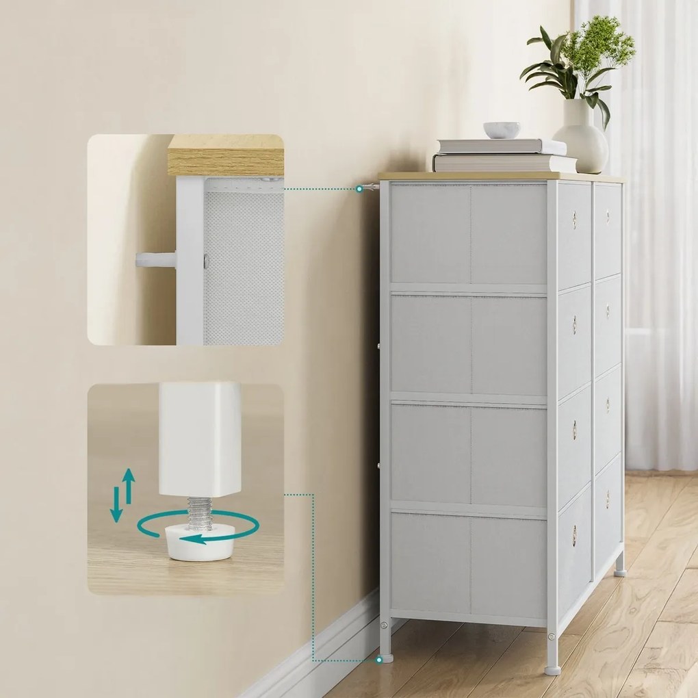 E1024 WT komód, 80 cm