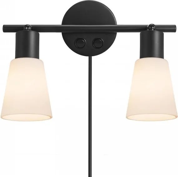 Nordlux LINK COLE 2112890003 Fali lámpa 2x40W/E14 IP20