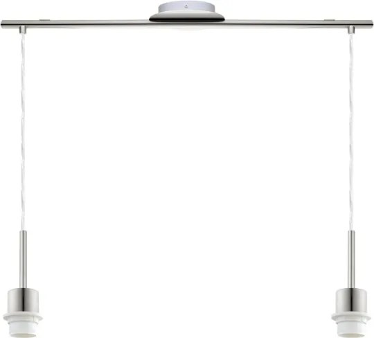 Brilagi - NUBILA LED csillár kábellel 2xE27/60W/230V piros