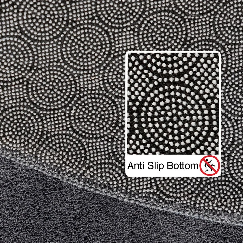Szürke mosható kerek szőnyeg ø 200 cm Sky – Ayyildiz Carpets