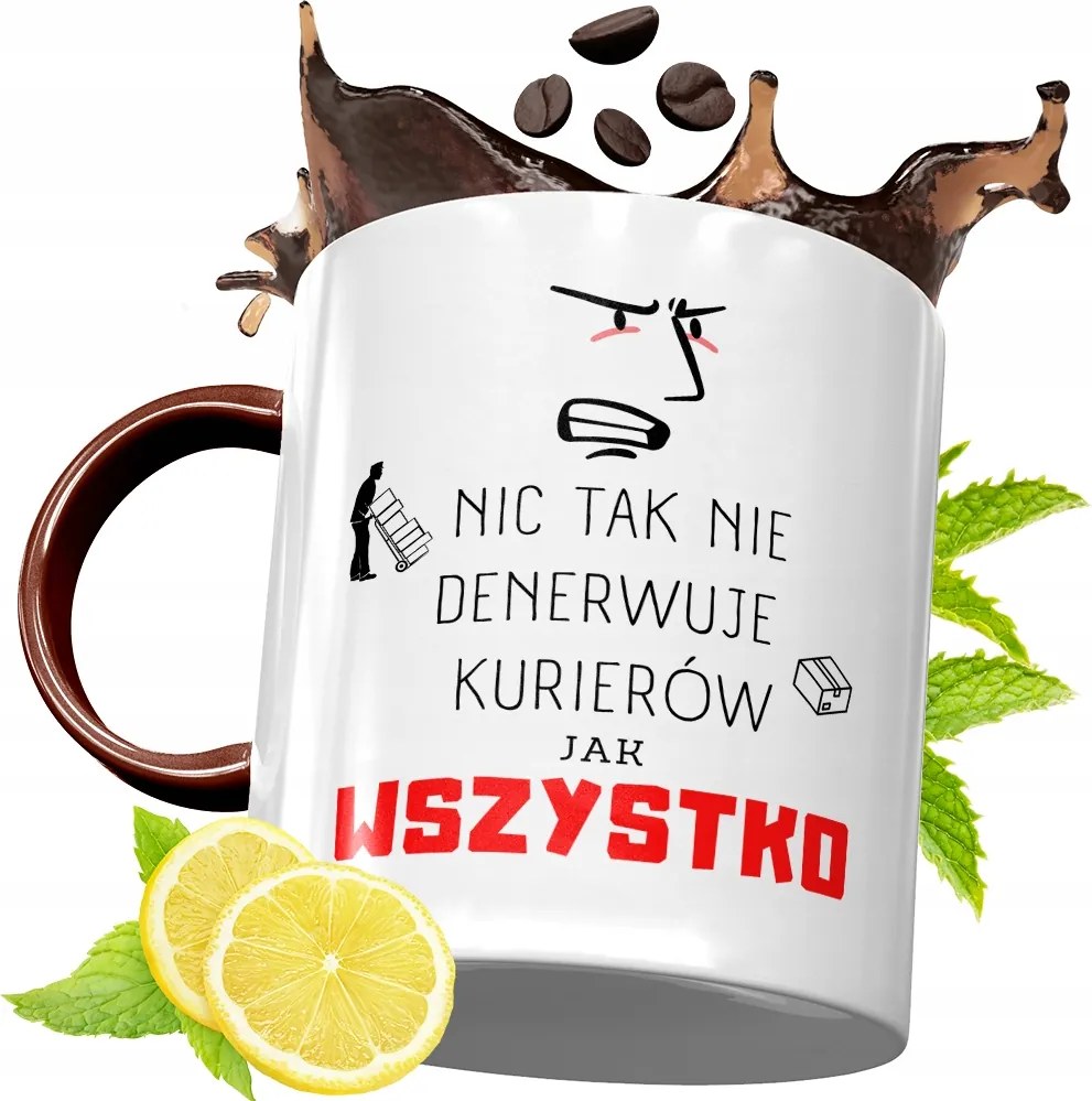 Bordó Bögre Futárnak Születésnapi Ajándék fényképes nyomtatással