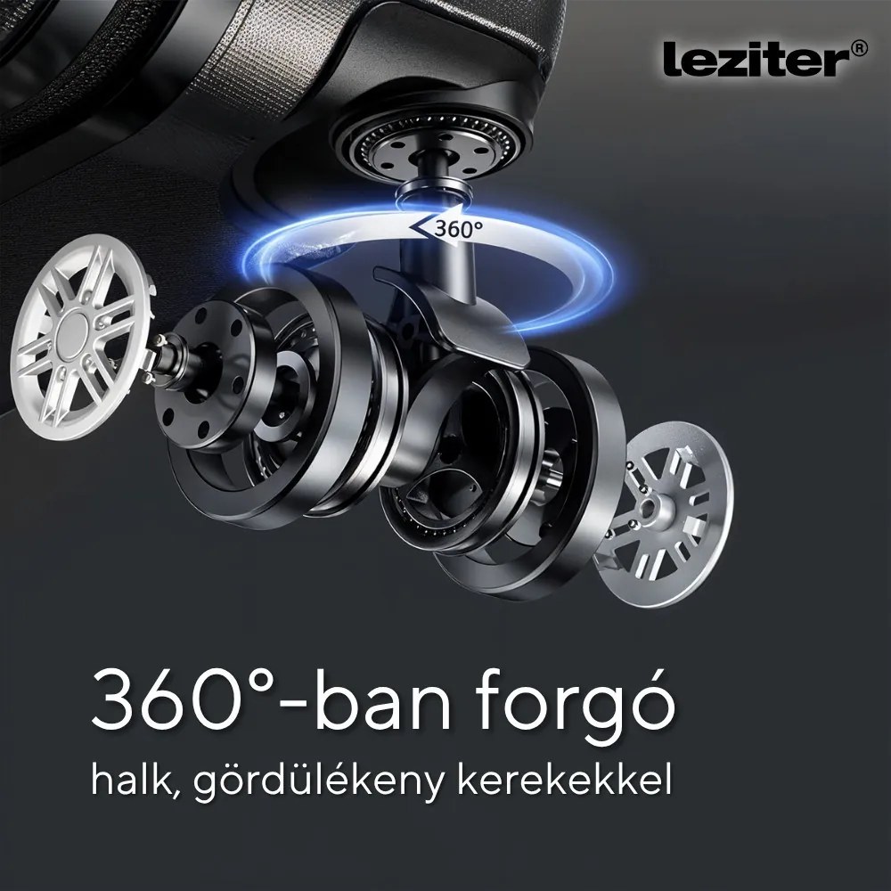 TraveLux Max IV gurulós bőrönd szett