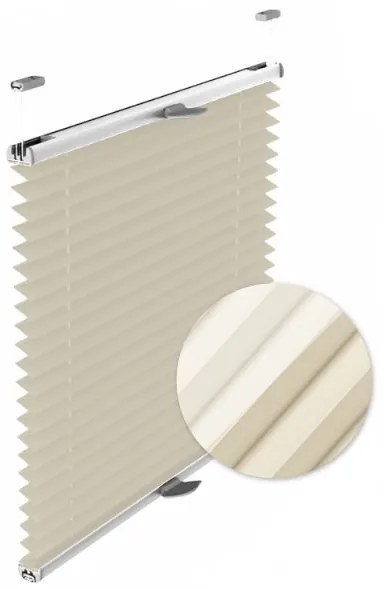 Gario Pliszé függöny Thermo Bézs Szélesség: 100,5 cm