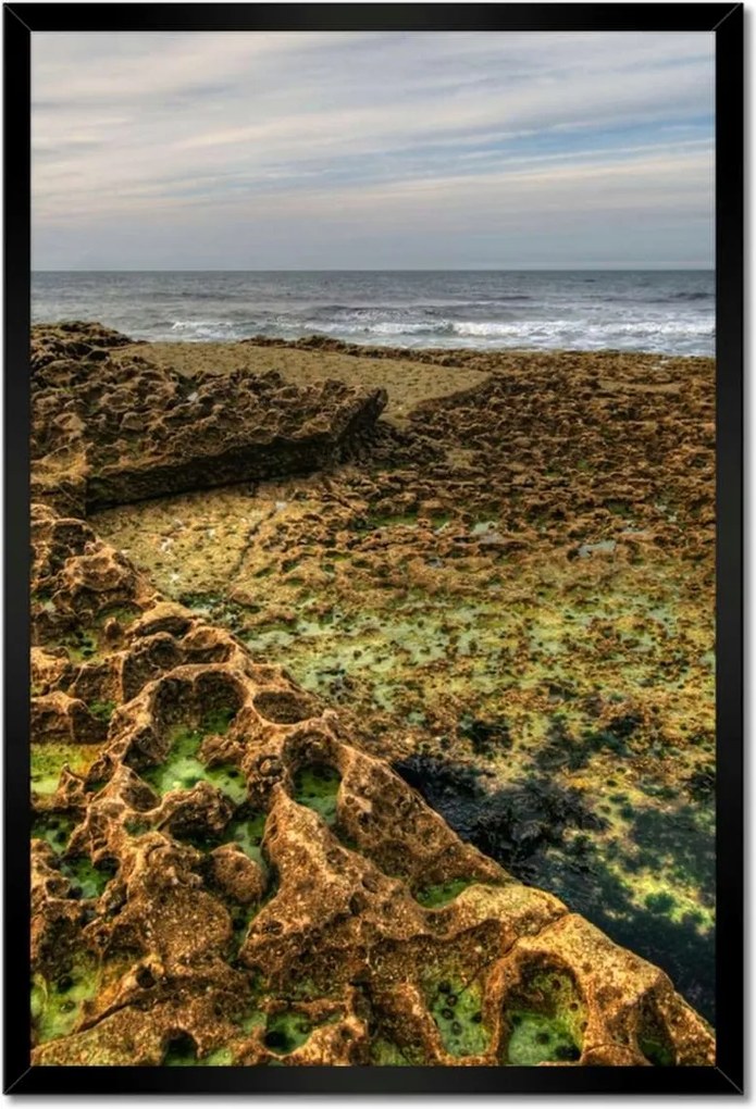 Poszterek keretben 40x60 Hegyi strand