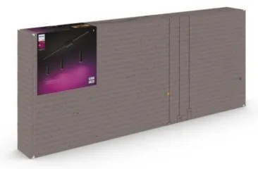 Philips - KÉSZLET 3x LED RGBW Dimmelhető csillár zsinóron sínrendszerhez Hue LED/15,6W/230V