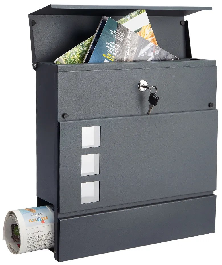 monzana® Postaláda ablakkal