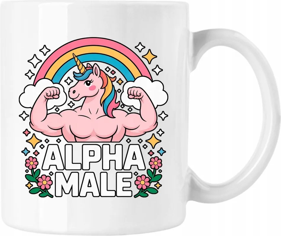 Bögre hím alfa male mem 2 fehér 330ml