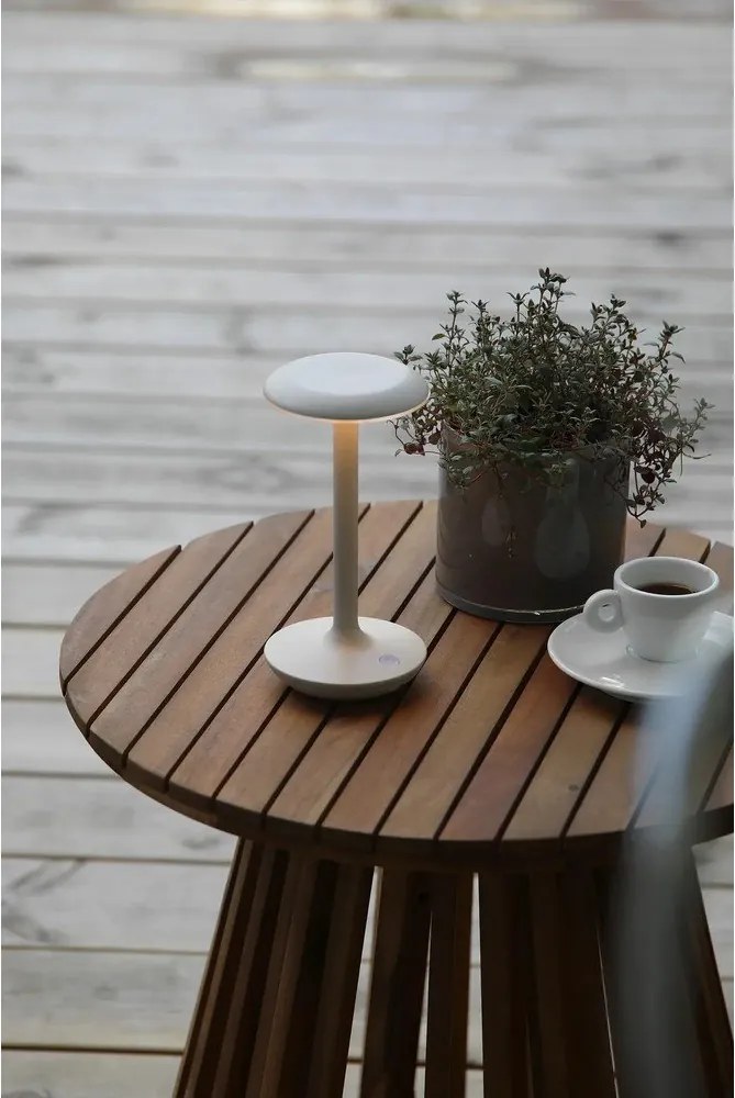 Szürkésbézs LED asztali lámpa (magasság 20 cm) Petit – Markslöjd