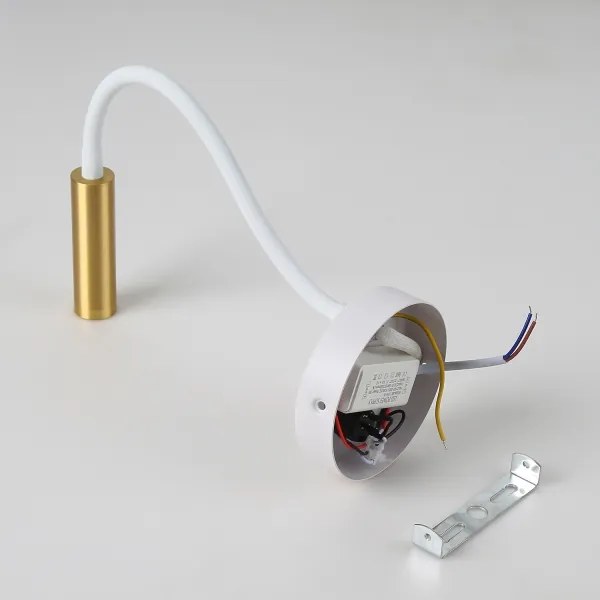 Brilagi - LED Rugalmas fali lámpa MAYA LED/3W/230V 4000K fehér/arany