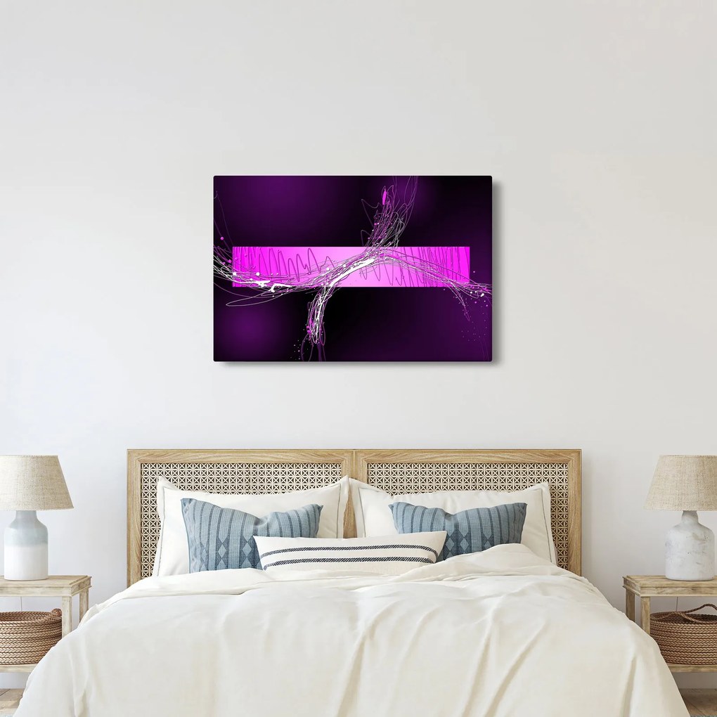 Absztrakt kép (90x60 cm)