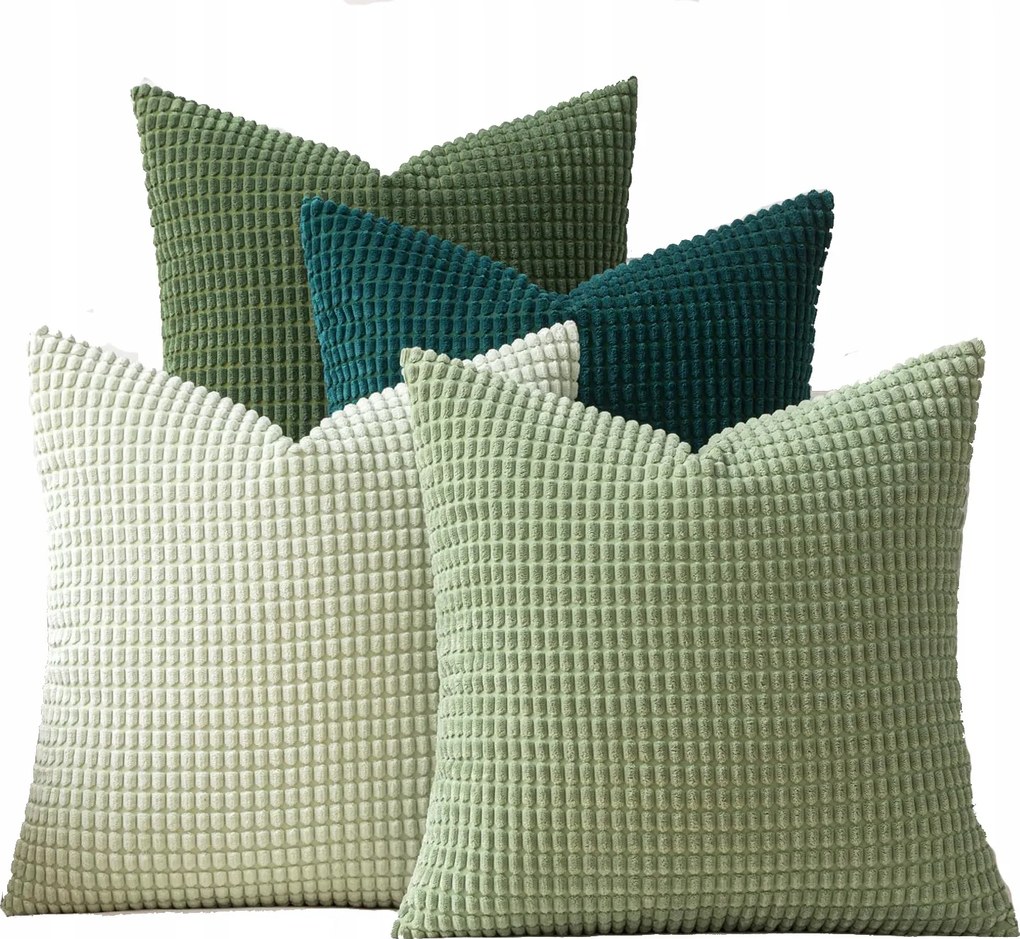 Miulee 4 db-os díszpárnahuzat szett 40x40 cm