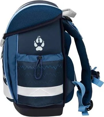 Iskolatáska, fémcsat, BELMIL Classy Northern Alpha, farkas (BL410313AG78F)