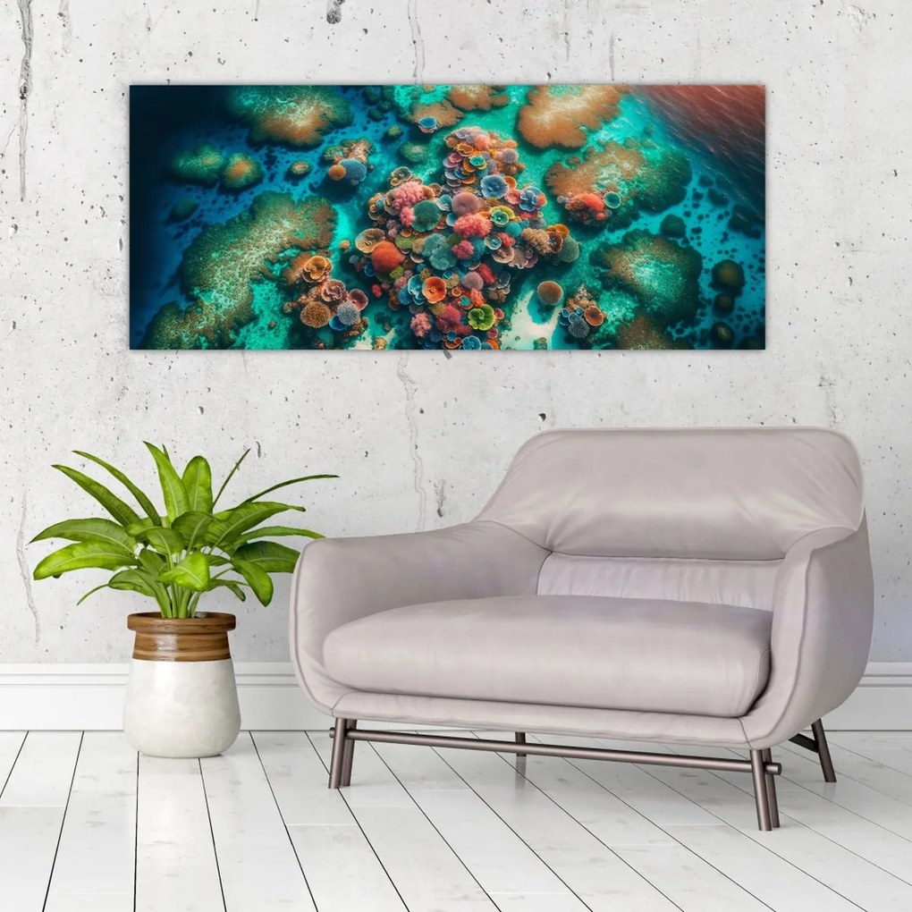 Kép - Kilátás a tengerre (120x50 cm)
