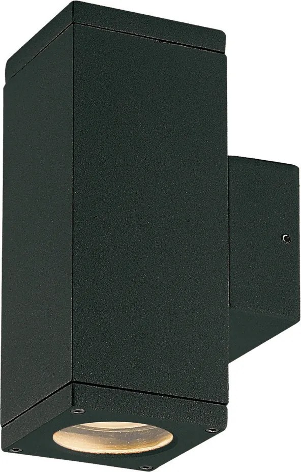 NOVOLUX 555D-G21X1A-02 CUB Modern Kültéri Fali Lámpa Fekete GU10 IP54