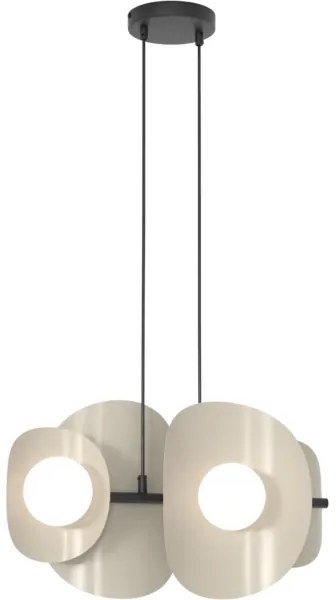 Kábellel függesztett csillár ELEMENTI 4xG9/8W/230V bézs