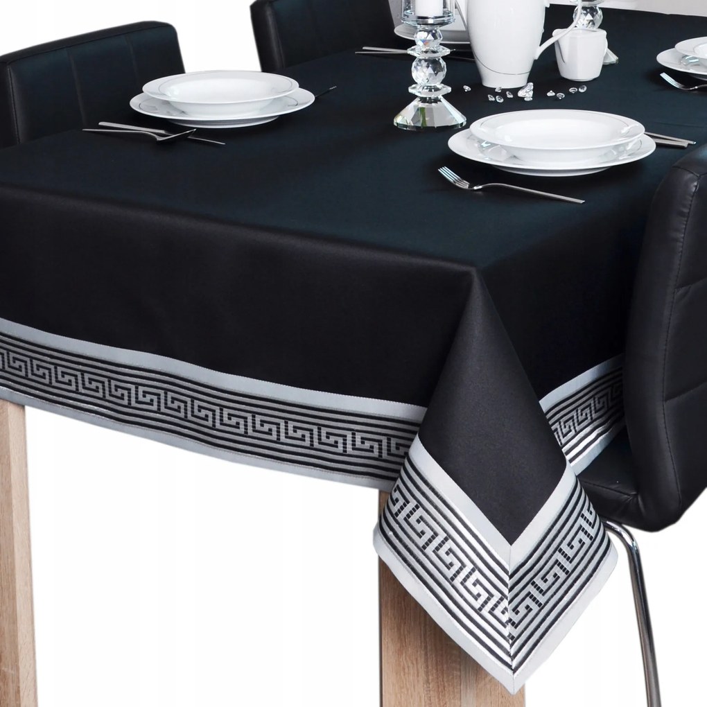 abrosz foltálló Rodos 220x140 cm fekete sz-cs