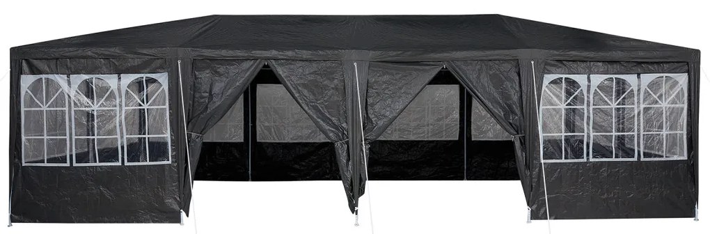Parti Sátor 12 Oldalfallal Antracit 8x4 m PE