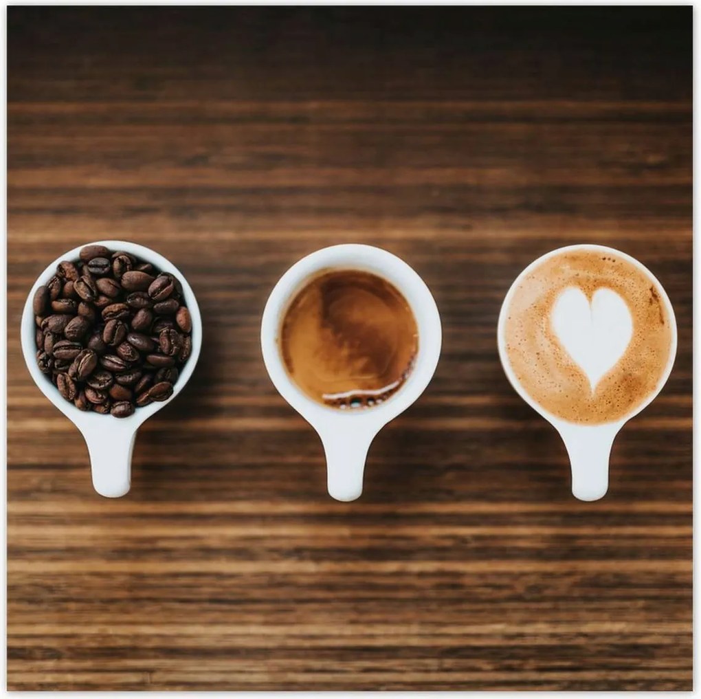 Poszterek 140x140 Kávé a csészék szakértőjének