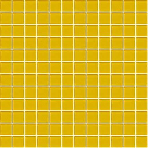 Üvegmozaik Premium Mosaic yellow 30x30 cm fényes MOS25YE