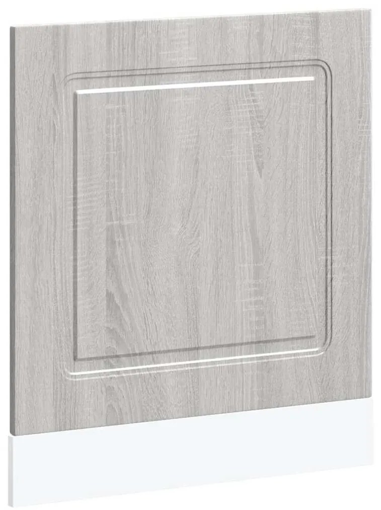 mosogatógép panel Kalmar szürke sonoma 60x1,5x67 cm gépi fa
