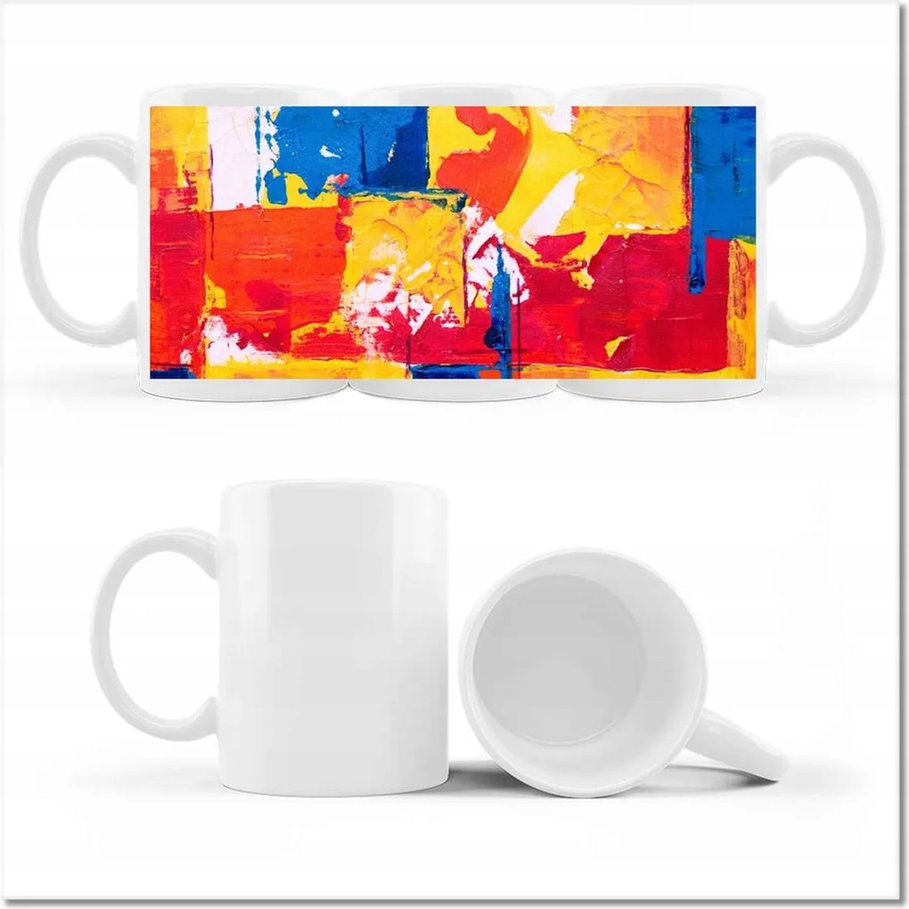 Fotó bögre Absztrakt Karen