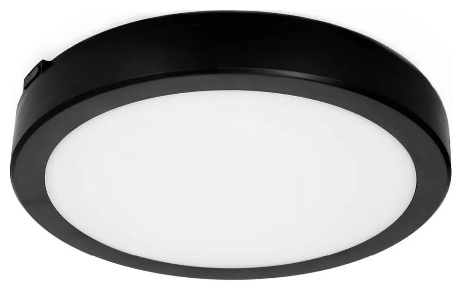 LED Fürdőszobai mennyezeti lámpa NAIROS LED/24W/230V 3000/4000/6500K IP65 fekete