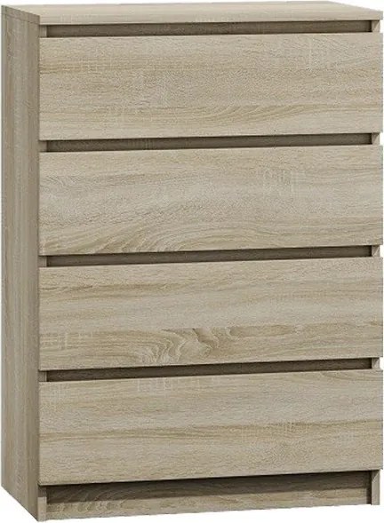 M4 fiókos szekrény, sonoma