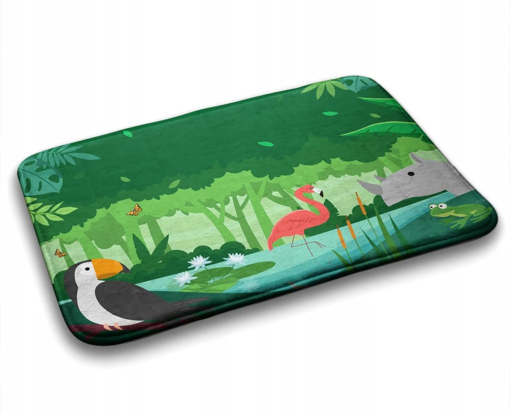 Fürdőszobaszőnyeg Állatok Egzotikus 75x45