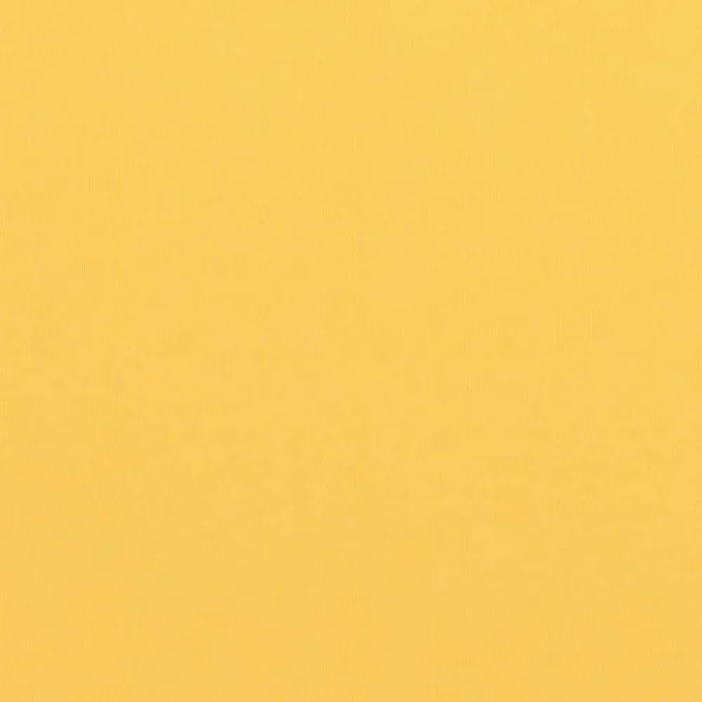 sárga oxford-szövet erkélyparaván 120 x 400 cm