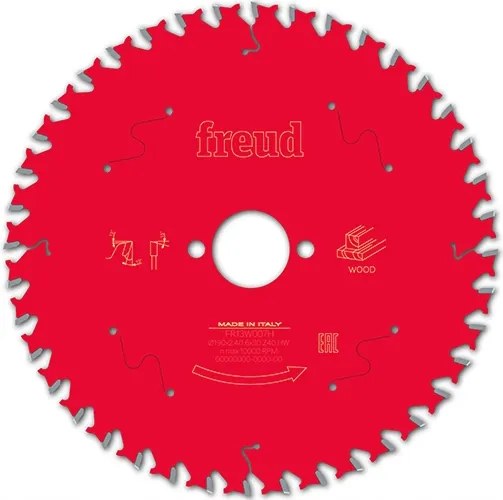 Freud Faipari Fűrész 190x30x40Z Hosszirányban Keresztben