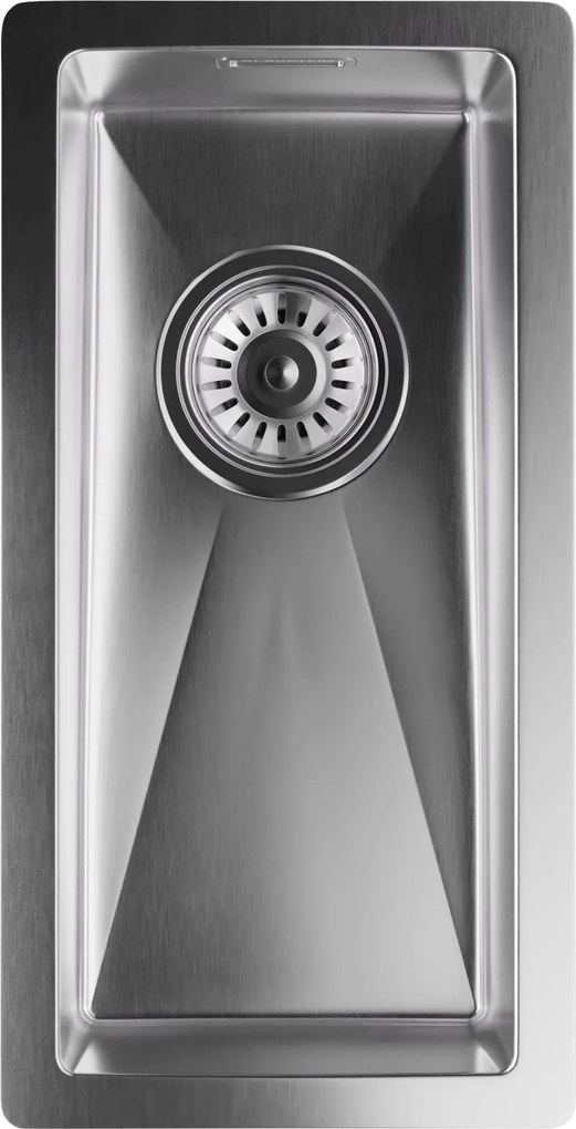Klarstein TitanSteel Konyhai mosogató 45 x 23 cm (H x Sz) rozsda-, karc-, és hőálló felülettel