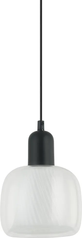 ITALUX PND-67594-1-BK-CL LAMEZIA Egyágú Függesztett Lámpa Fém E27 IP20