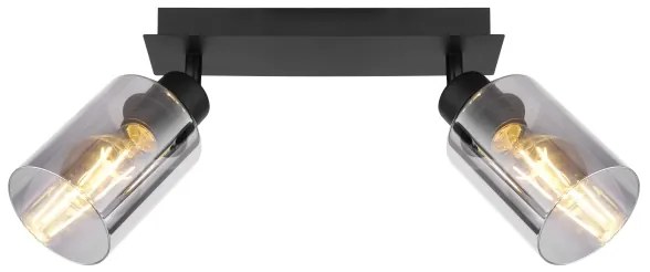 Globo 15465-2 - Spotlámpa HADERA 2xE27/15W/230V