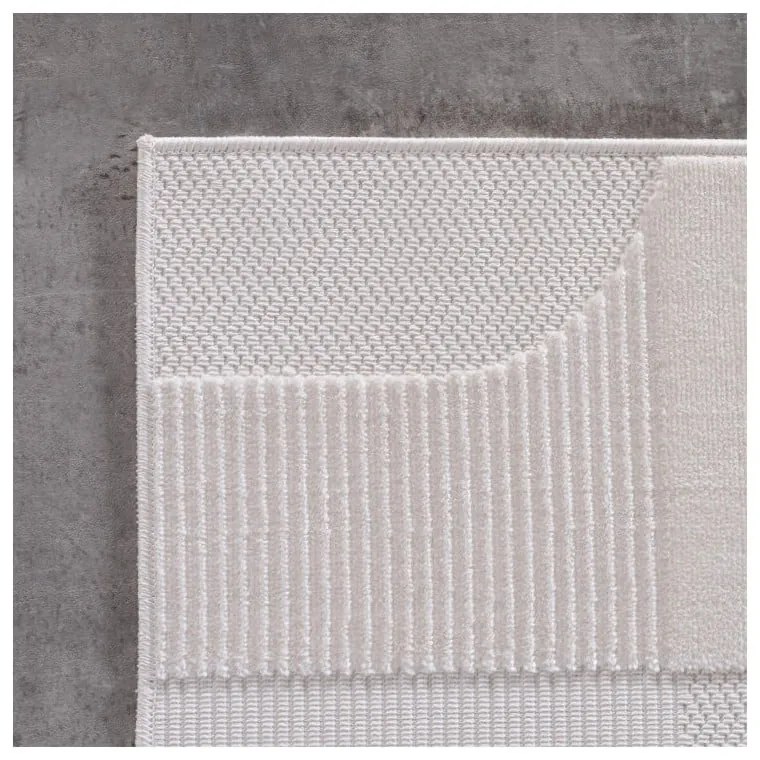 Krémszínű kültéri-beltéri futószőnyeg 80x150 cm Doha 1651 Cream – Ayyildiz Carpets