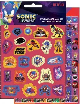 Sonic a sündisznó Chaos 600 darabos matrica szett