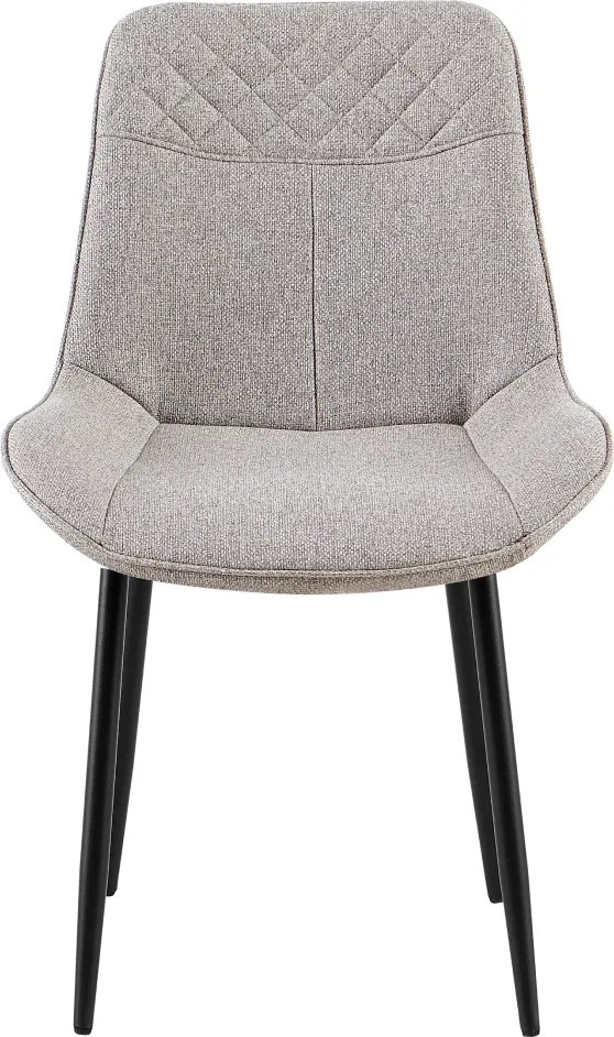 Étkezőszék, bézs/fekete, ALIA