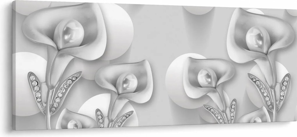 Kép - Virágos dizájn (120x50 cm)
