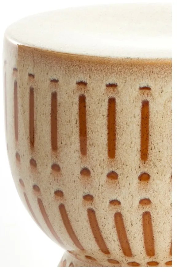 Kerámia kerek tárolóasztal ø 28,5 cm Finca – Light & Living