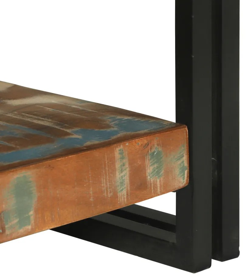 Dohányzóasztal Több színben 120x50x38 cm Tömör fa újrahasznosított