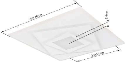 GLOBO 48539-24 HORNI Modern LED Mennyezeti Lámpa IP20