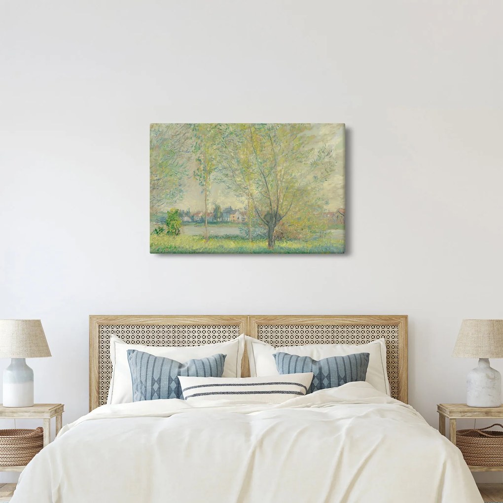 Kép - Claude Monet, The Willows, reprodukciók (90x60 cm)
