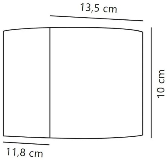 Nordlux - LED kültéri fali lámpatest MILDA LED/4,9W/230V IP44 antracit